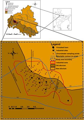 Irrigation suitability and health risk assessment of groundwater resources in the Firozabad industrial area of north-central India: An integrated indexical, statistical, and geospatial approach
